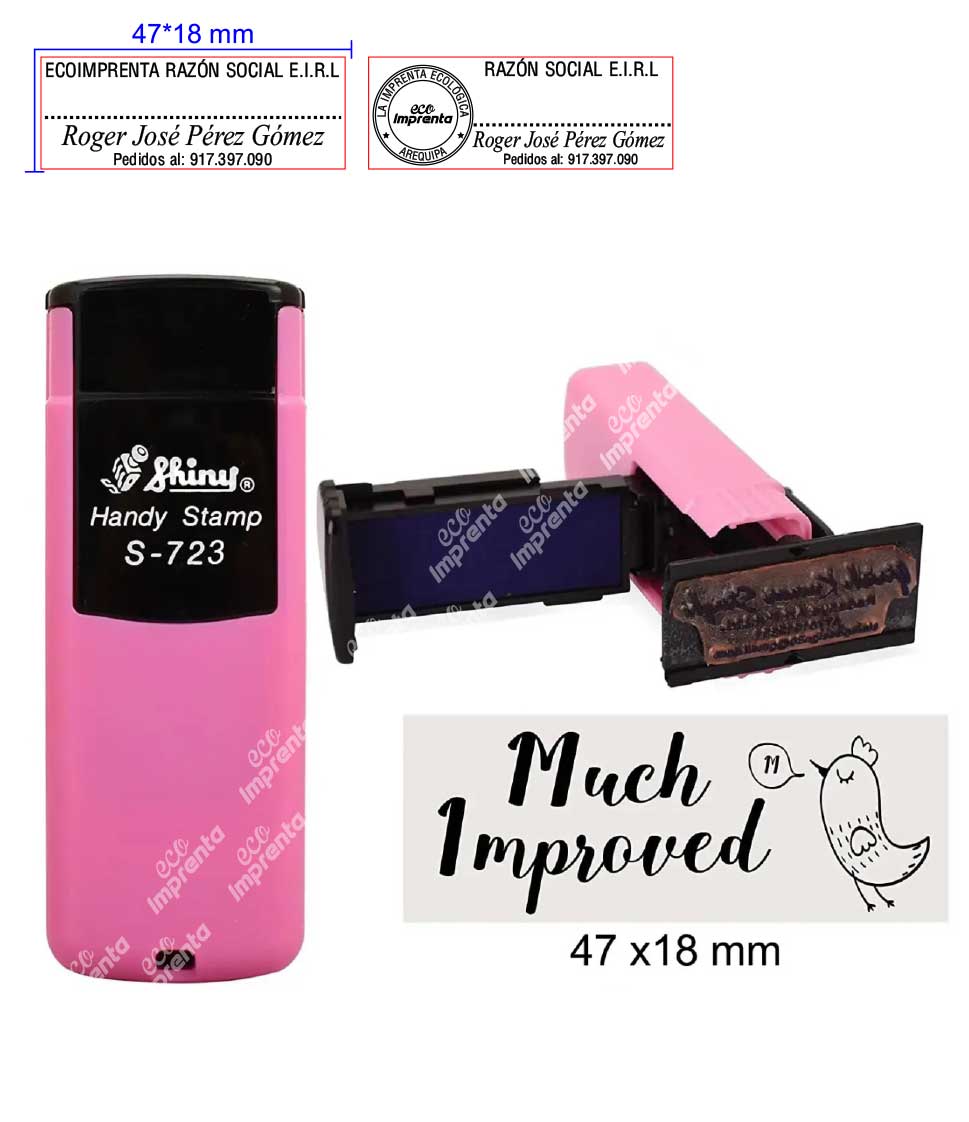 SELLO DE BOLSILLO SHINY S723 (47*18 MM)