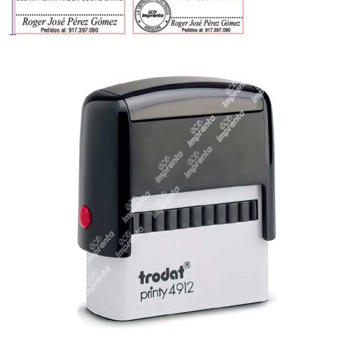 SELLO TRODAT 4912 SIN TAPA (47*18 MM)