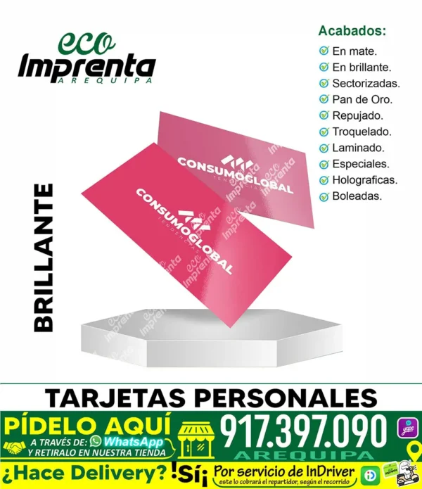 TARJETAS DE PRESENTACIÓN