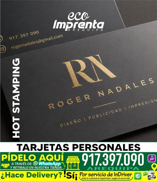 TARJETAS DE PRESENTACIÓN