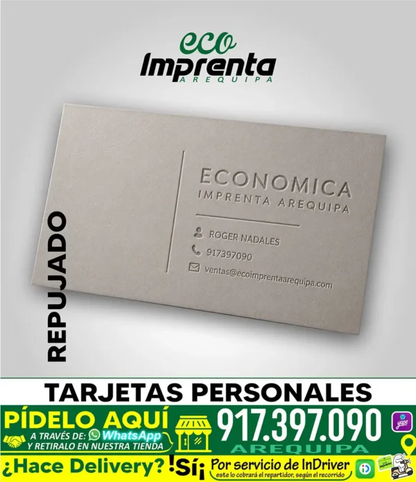 TARJETAS DE PRESENTACIÓN
