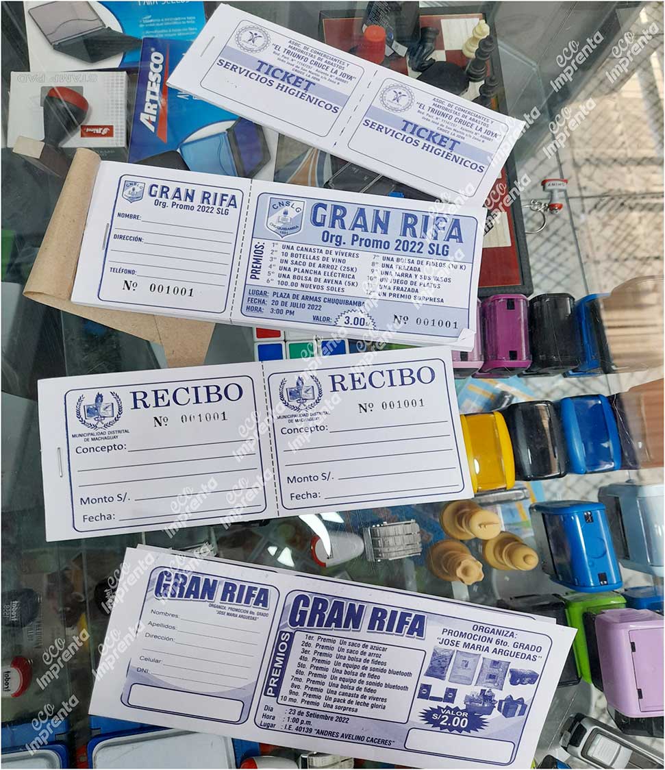 TICKETS - RIFAS