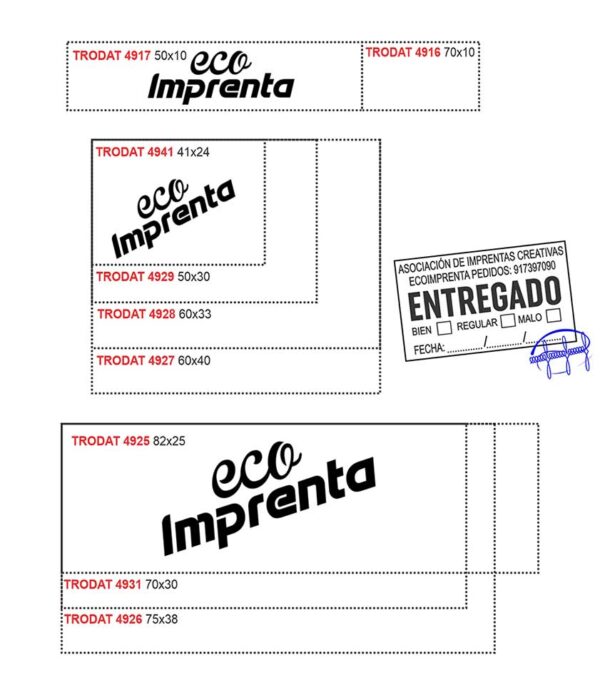 SELLO RECTANGULAR TRODAT