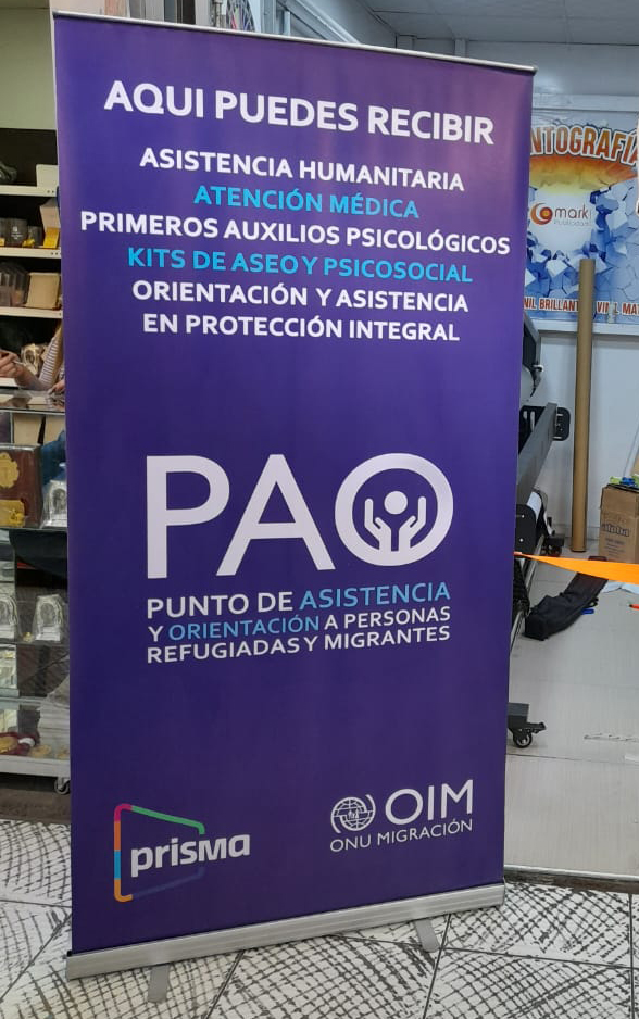 BANNER 2*1 M CON ROLL SCREEN