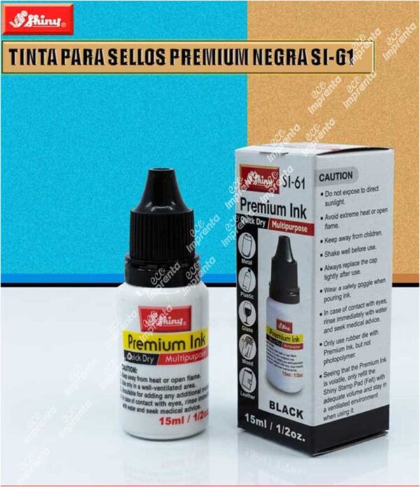 TINTA INDELEBLE 15 ML