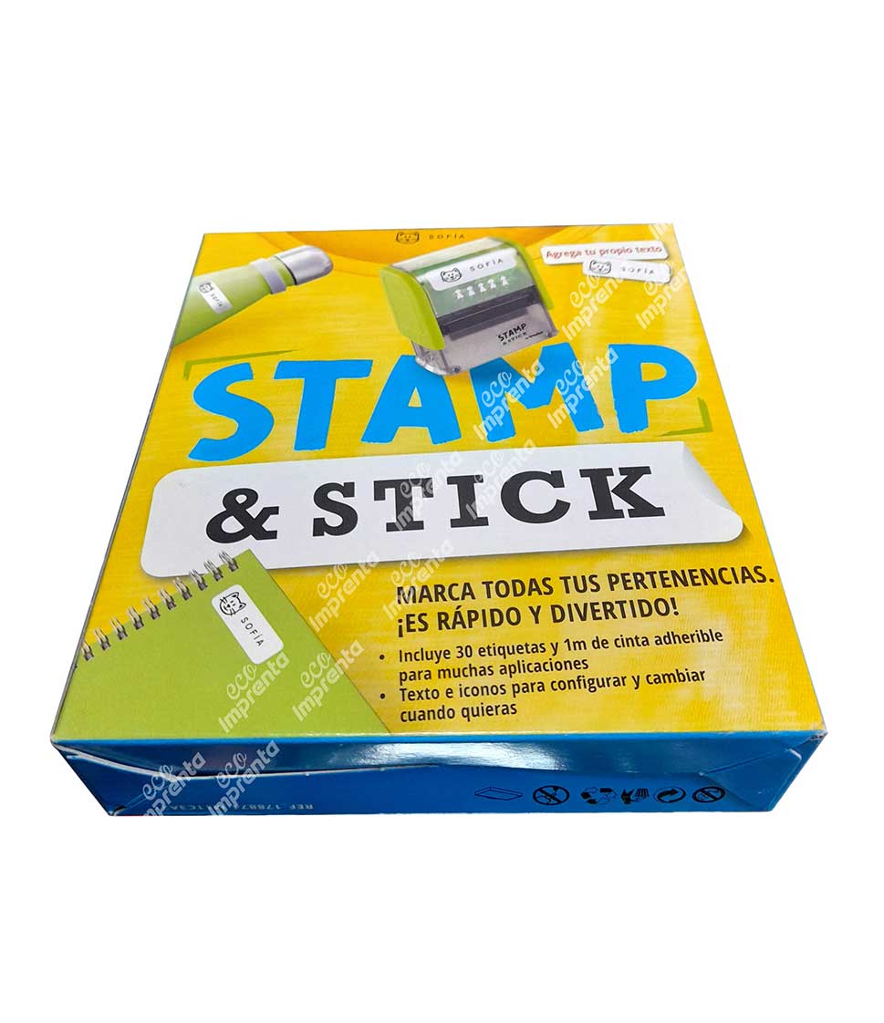 SELLO ESTAMPAR (TELAS, ROPA, PLÁSTICOS)