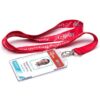 FOTOCHECK CON CINTA DE 2.5 CM IMPRESO (LANYARD) Y PORFOTOCHECK