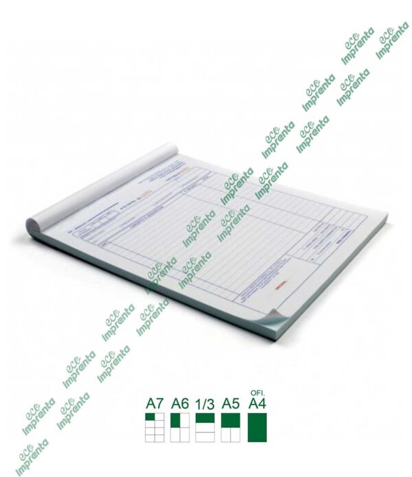 FORMATOS CON AUTOCOPIATIVO