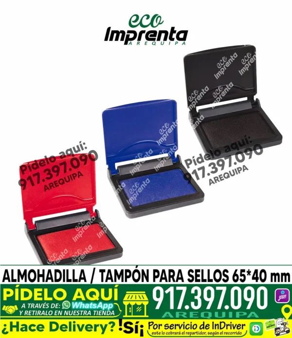 TAMPÓN PARA SELLO MARCA ARTESCO