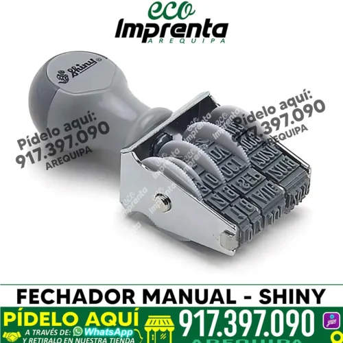 SELLO FECHADOR MANUAL SHINY D-4