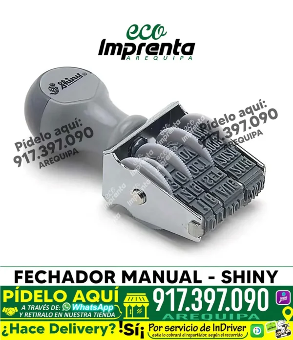 SELLO FECHADOR MANUAL SHINY D-4