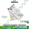 FORMATOS CON AUTOCOPIATIVO