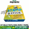 SELLO ESTAMPAR (TELAS, ROPA, PLÁSTICOS)