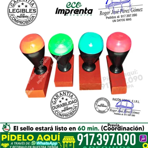 SELLOS DE MADERA