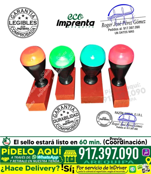 SELLOS DE MADERA