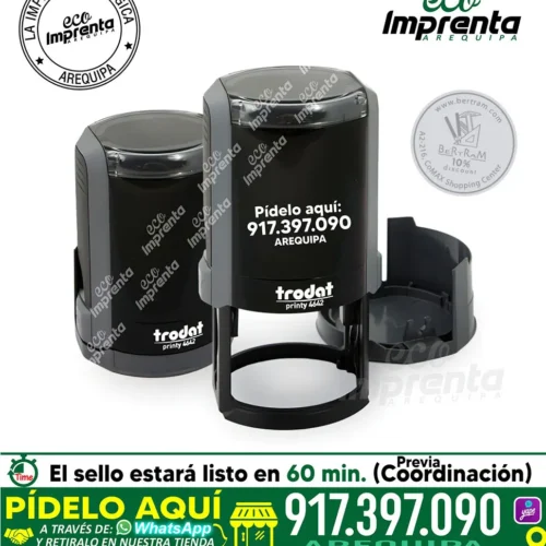SELLO REDONDO TRODAT