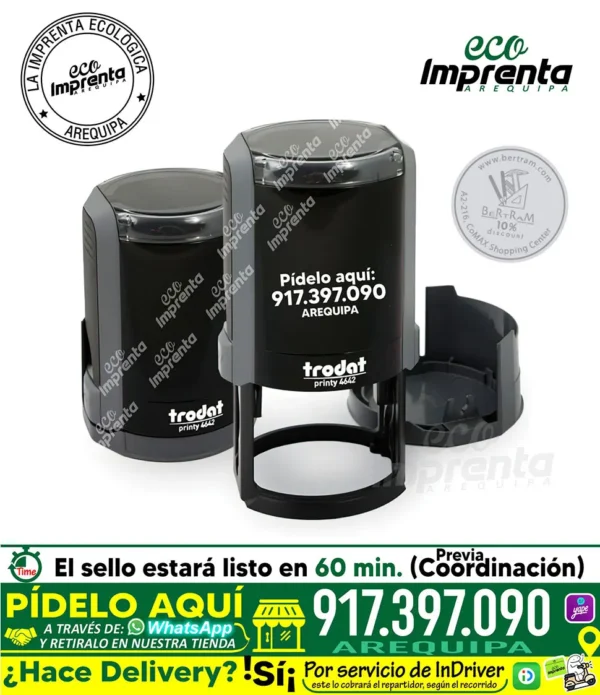 SELLO REDONDO TRODAT