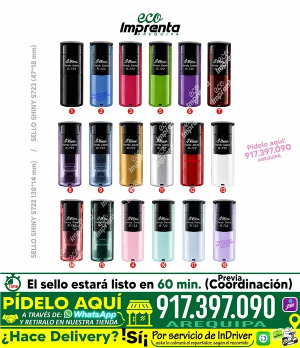 SELLO DE BOLSILLO SHINY S723 (47*18 MM)