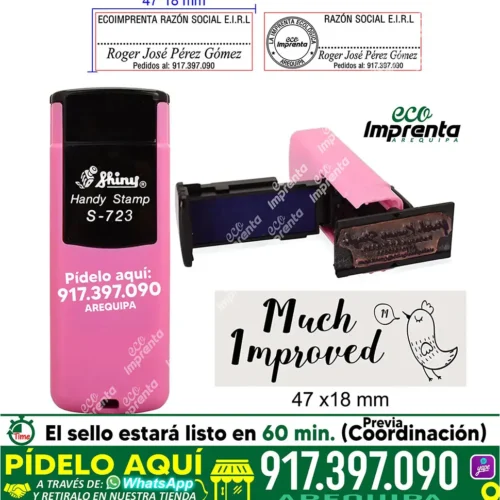 SELLO DE BOLSILLO SHINY S723 (47*18 MM)