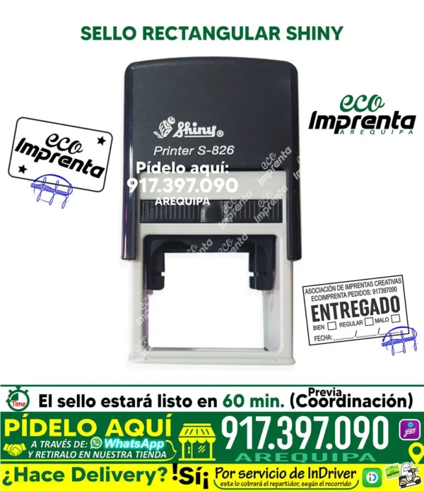 SELLO-SHINY-RECTANGULAR SELLO RECTANGULAR SHINY