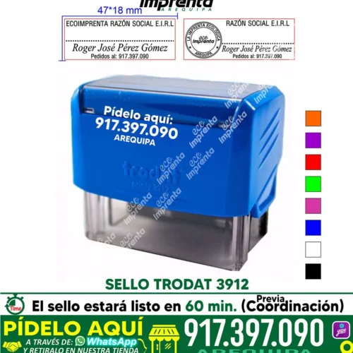 SELLO TRODAT 3912 (47*18 MM)