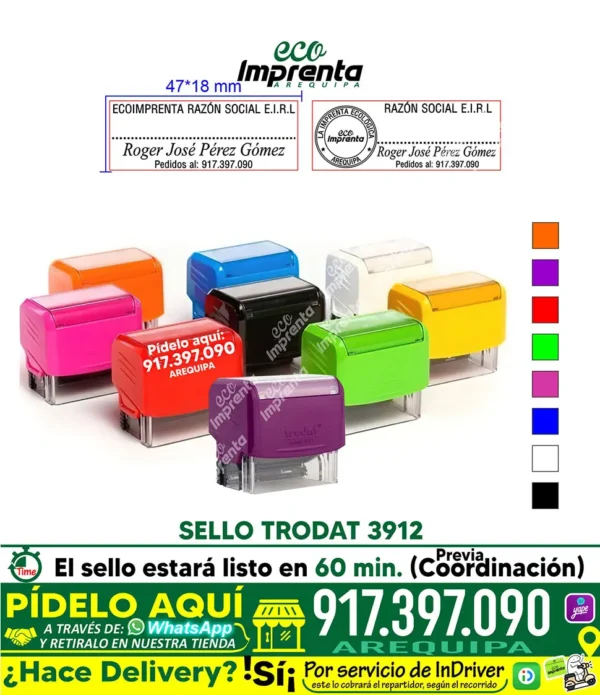 SELLO TRODAT 3912 (47*18 MM)