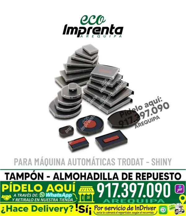 ALMOHADILLA SHINY REPUESTO (TAMPÓN)