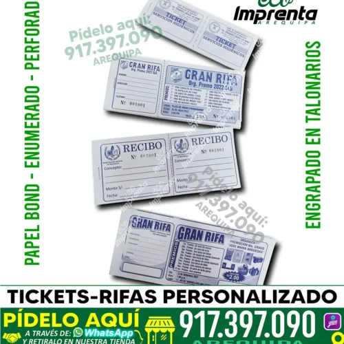 TICKETS - RIFAS