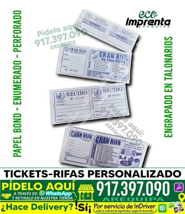 TICKETS - RIFAS