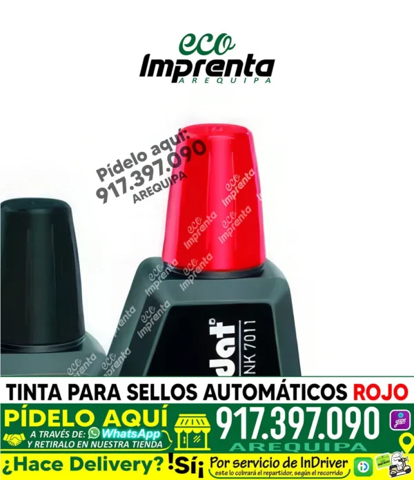 TINTA PARA ALMOHADILLA DE SELLO MARCA TRODAT