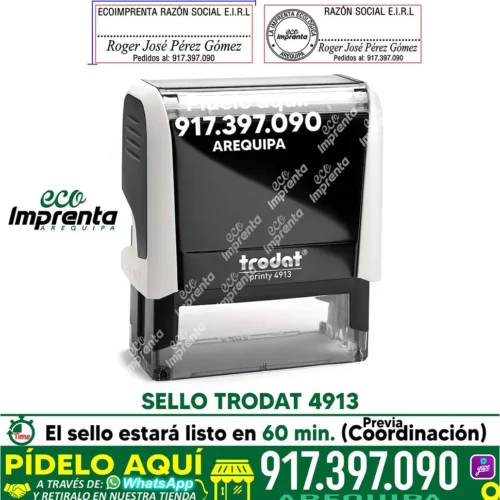 SELLO TRODAT 4913 - 4914 - 4915